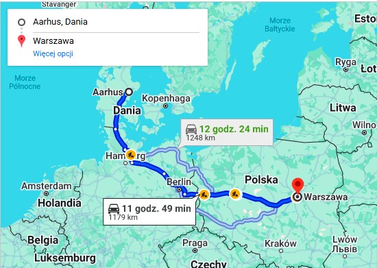 Przeprowadzki Warszawa Arhus