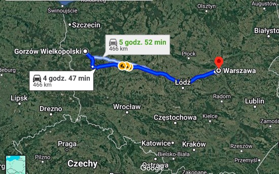 Przeprowadzki Warszawa Gorzów Wielkopolski