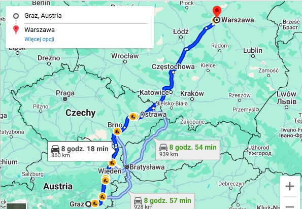 Przeprowadzki Warszawa Graz