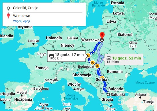 Przeprowadzki Warszawa-Saloniki