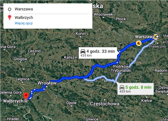 Przeprowadzki Warszawa Wałbrzych