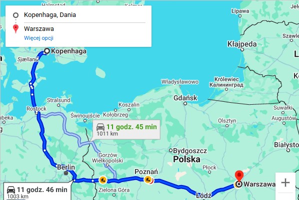 Przeprowadzki Warszwa Kopenhaga