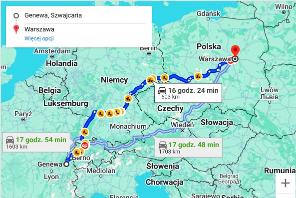 Przeprowadzki Warszawa Genewa