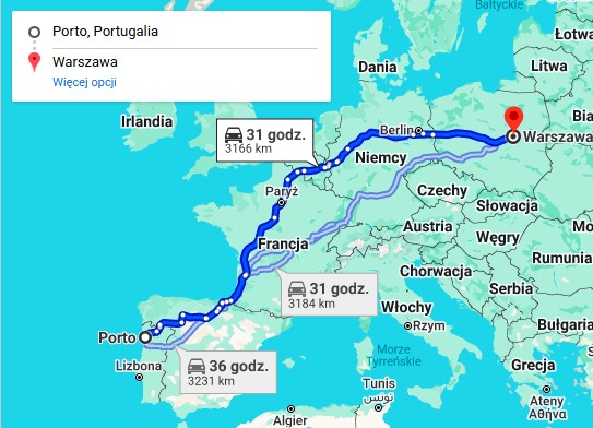 Przeprowadzki Warszawa-Porto
