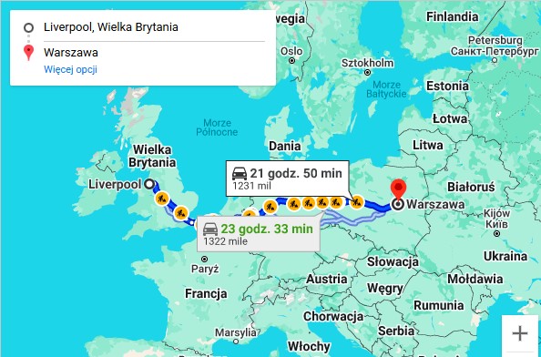 Przeprowadzki Warszawa Liverpool